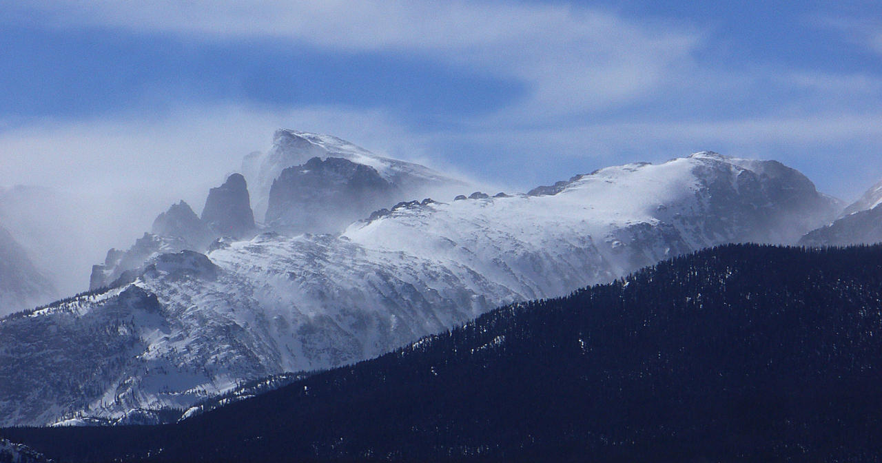 Windswept Mountain Crags