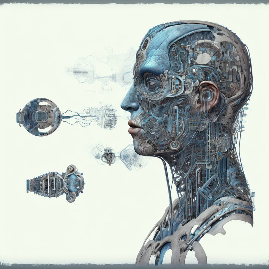 Cyborg Schematic #1 by PamplemousseCeil on DeviantArt