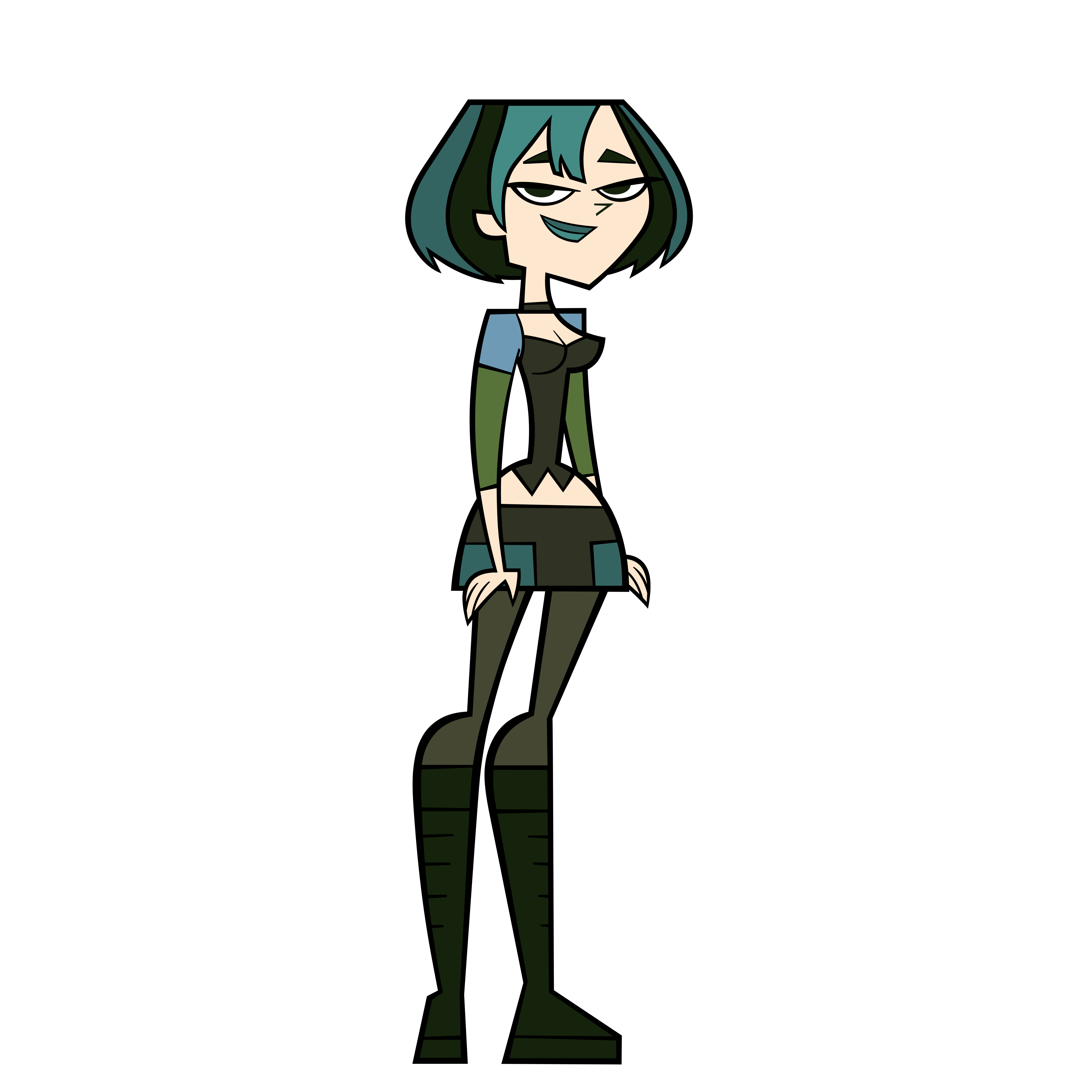 Gwen from Total Drama - Gwen from Total Drama Island.