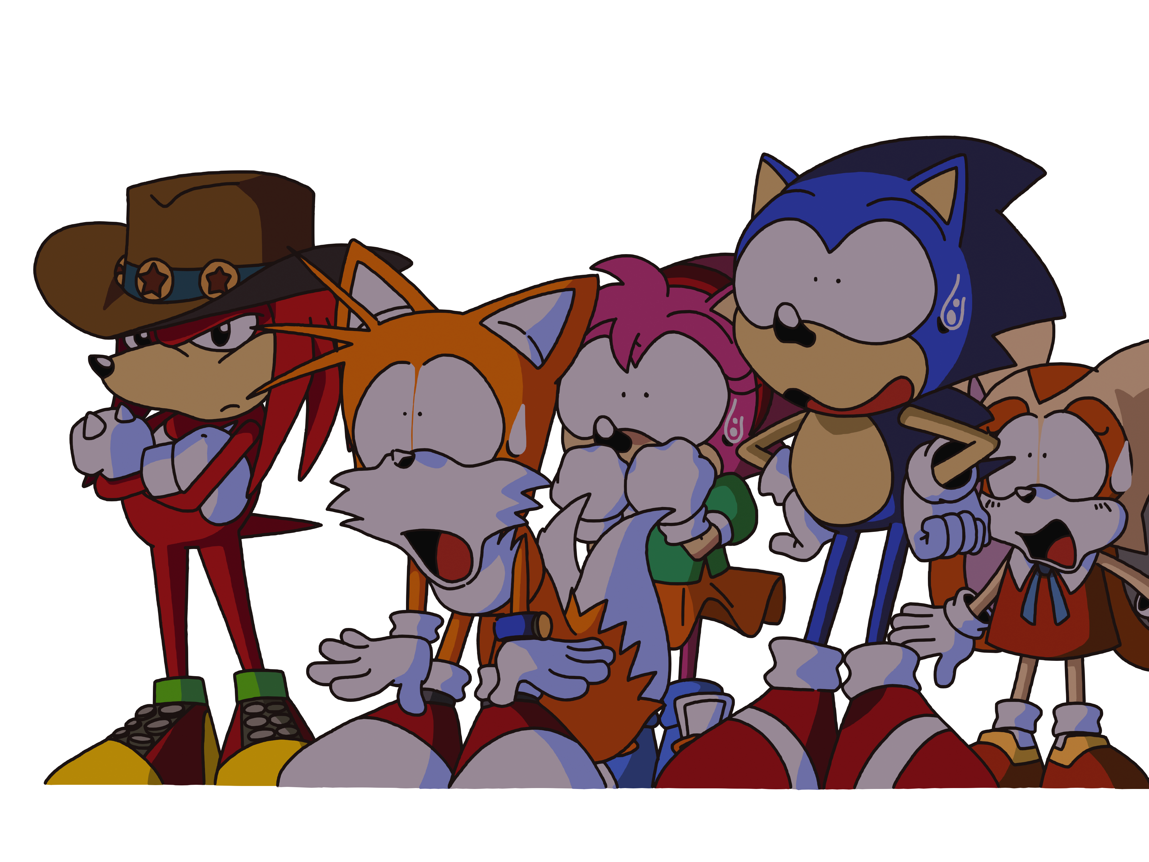 Shadow and Amy VS DeviantArt (FT Tails) 