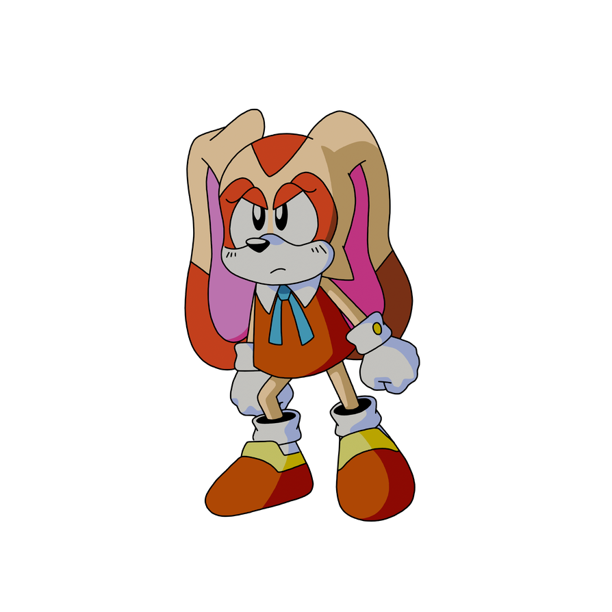 Cream The Rabbit Custom Model Cream the Rabbit (OVA) Angry Vector by MonicaPixarFan2001 on DeviantArt