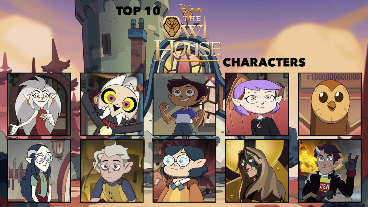 Owl House Characters by picture.