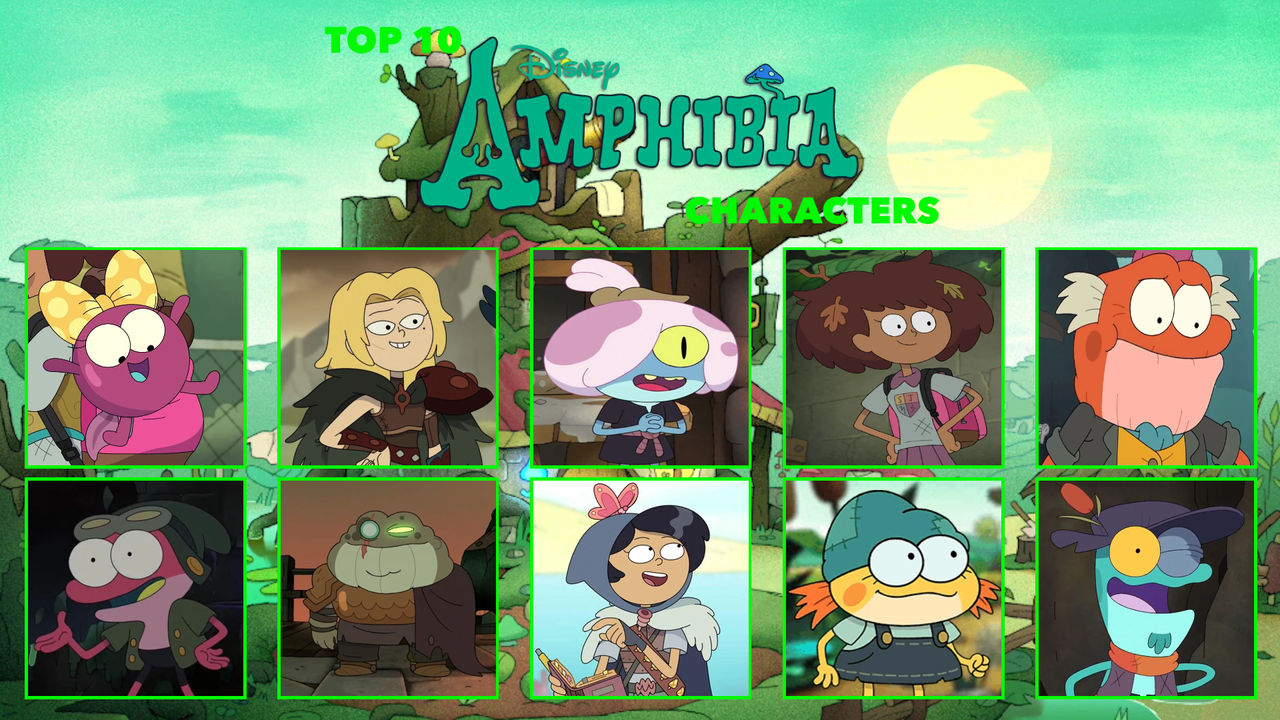 My Top 10 Favorite Amphibia Characters by Chrisarus12 on DeviantArt
