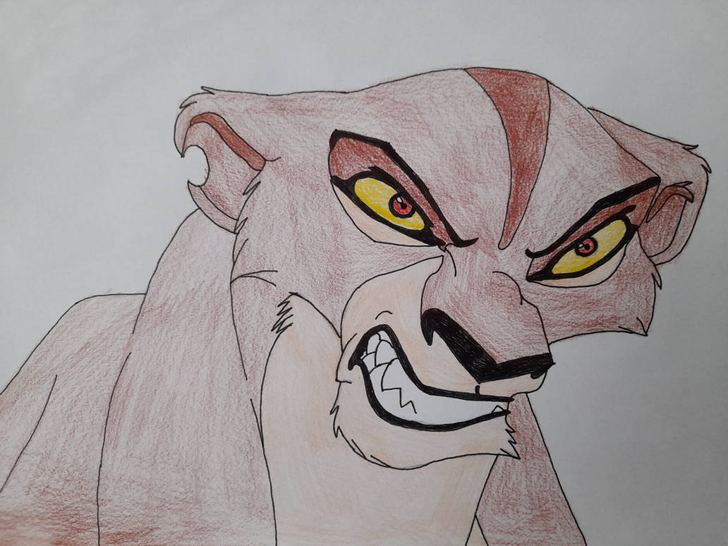 My Drawing Of Zira by Chrisarus12 on DeviantArt