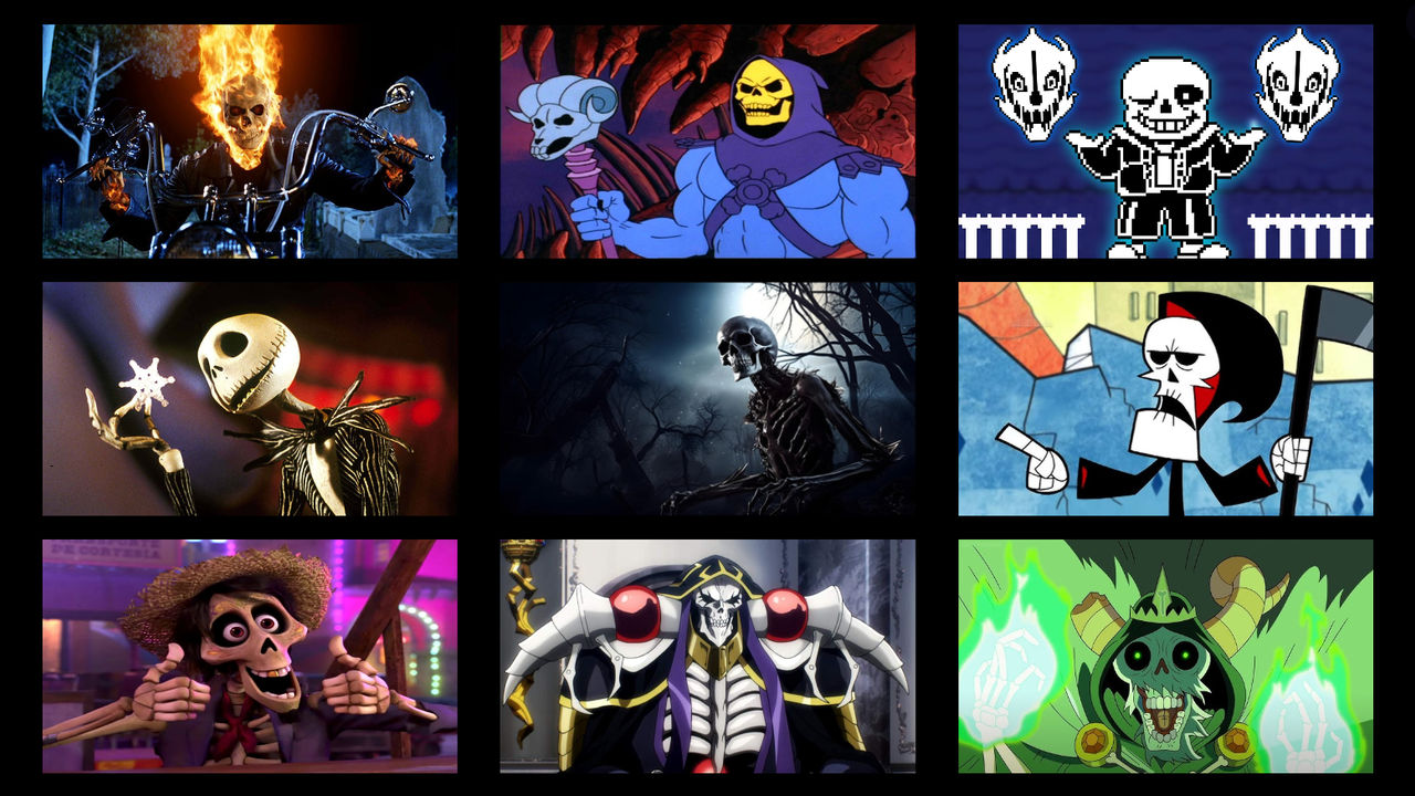 Character Rotation Skelleton My Favorite Skeleton Characters by Chrisarus12 on DeviantArt