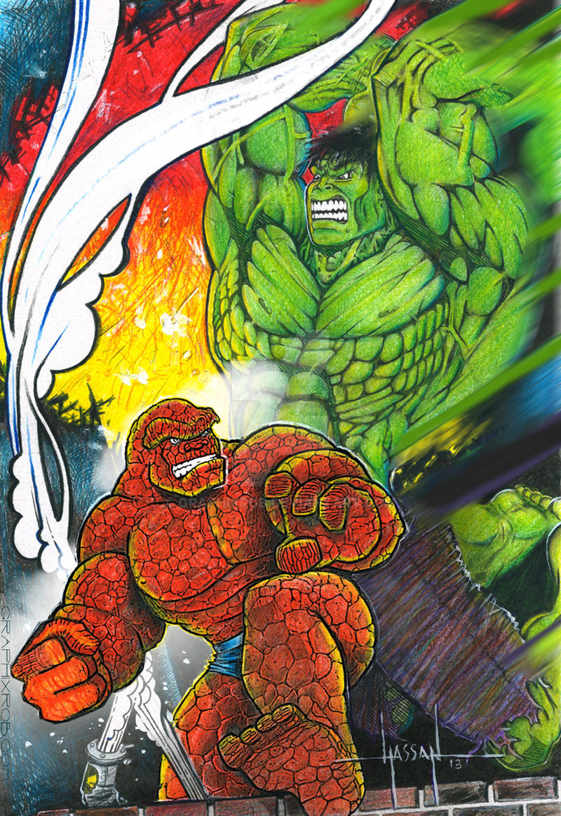 Hulk vs Thing