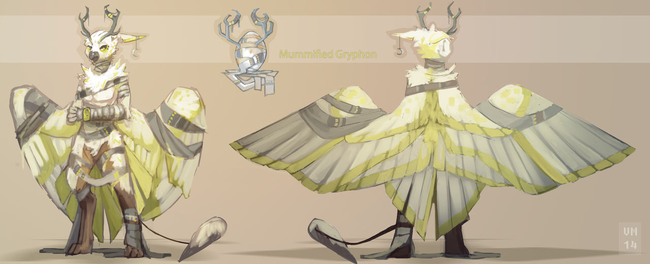 Egg Adoptable: Mummified Gryphon