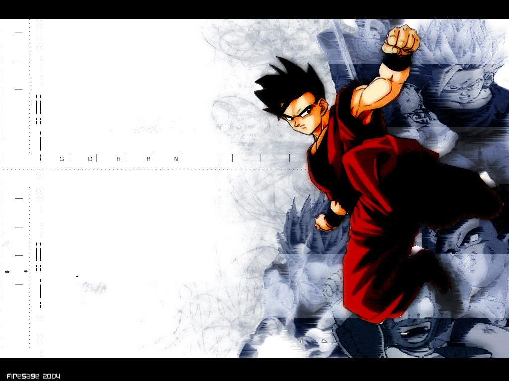 DBZ- Gohan Wallpaper by Sagefire on DeviantArt