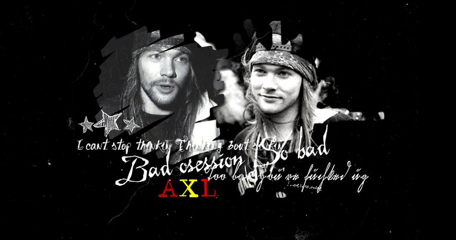Axlhart Deviantart Axl Rose by xDuluthx on DeviantArt