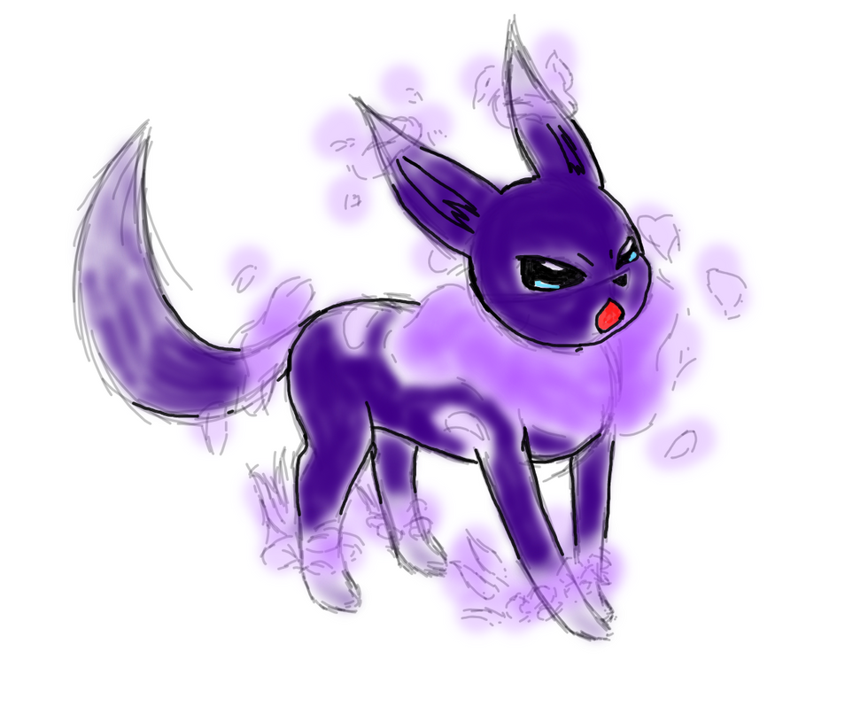 Ghost Type Eeveelution: Poltereon by NeonSushi067 on DeviantArt
