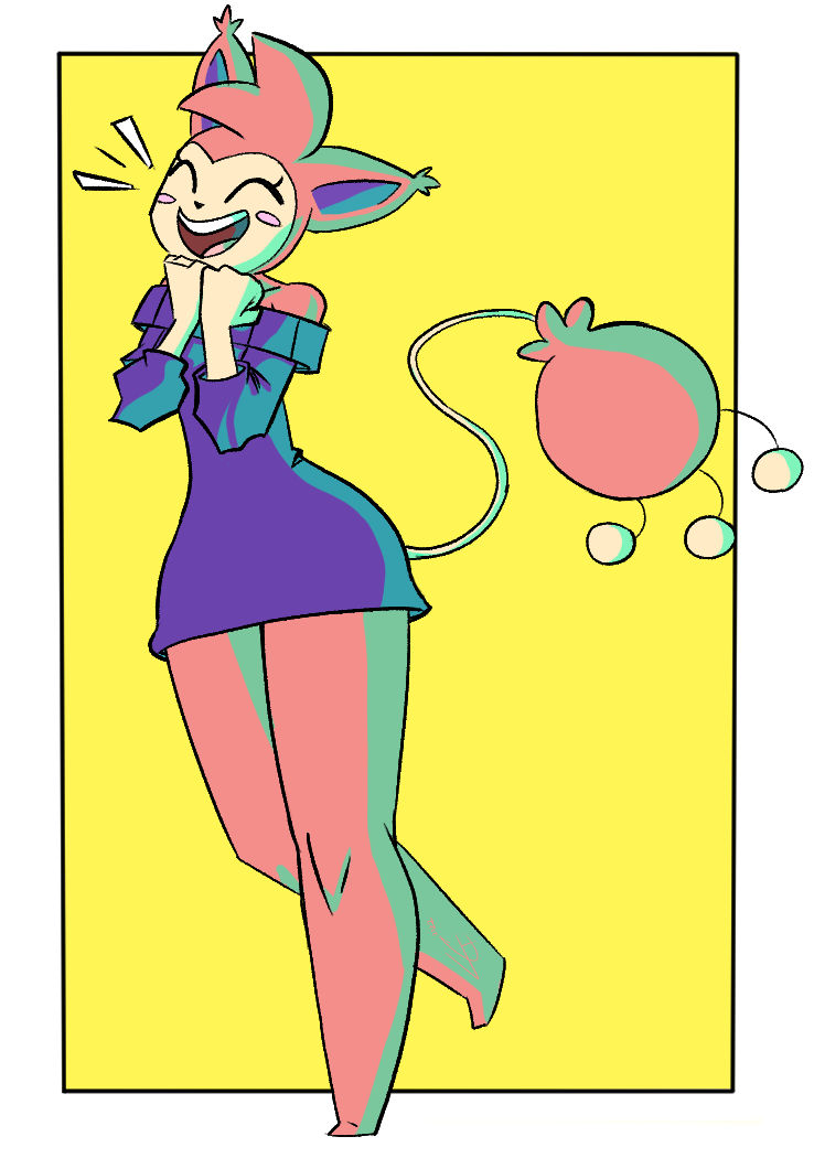 Tinder Skitty by Flargletush on DeviantArt