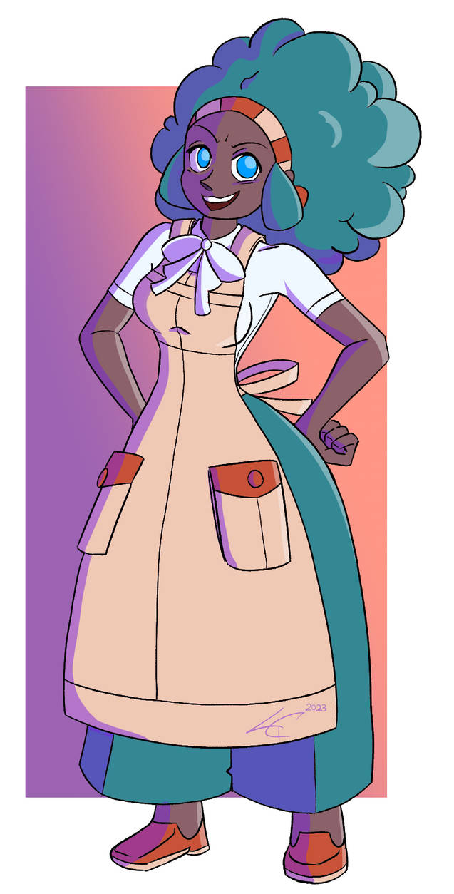 Pokemon- Lenora by Flargletush on DeviantArt