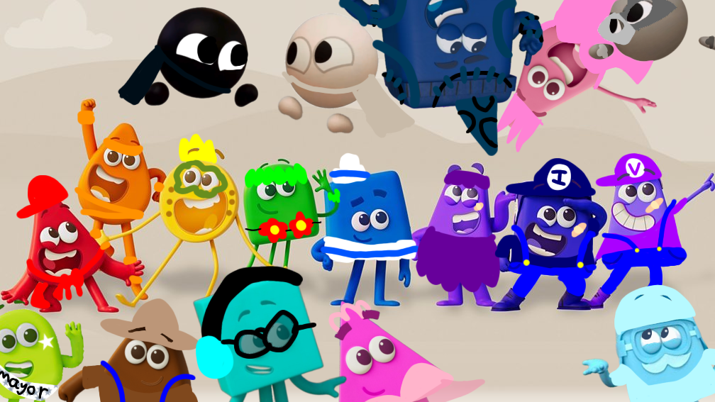 REAL Colourblocks poster by RainbowFriendsfan23 on DeviantArt