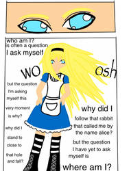 Alice's journey though wonderland page 2