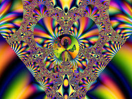 Hologram Fractal + Collage