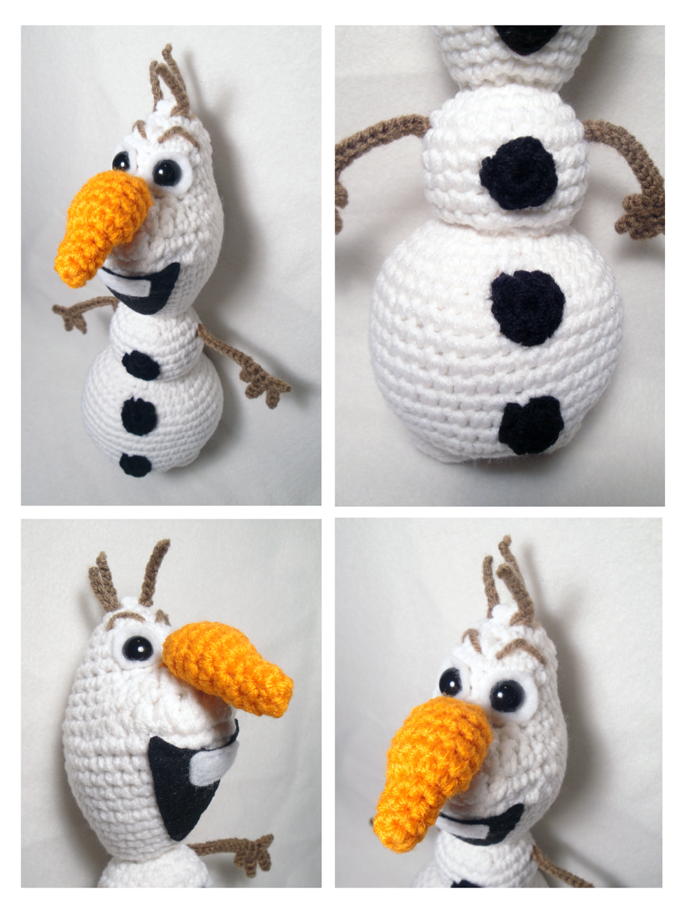 Olaf - Amigurumi :: Frozen