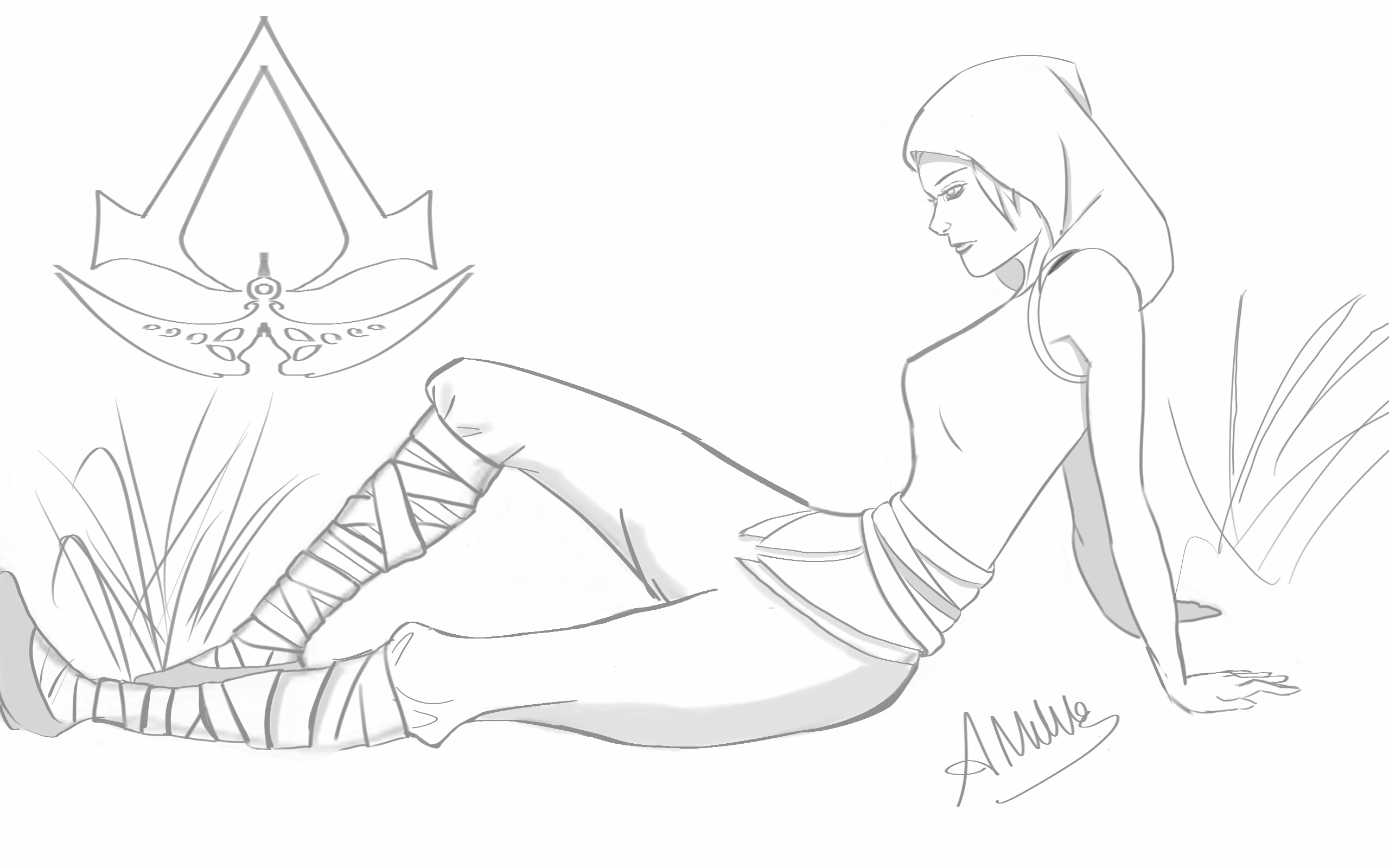 Assassin's Creed Embers Wallpaper- Shao Jun by FereldenLadyArt on DeviantArt Assassin's Creed Embers Wallpaper- Shao Jun by FereldenLadyArt on DeviantArt