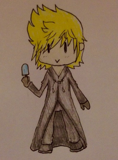 Chibi Roxas by BlueBlur515 on DeviantArt
