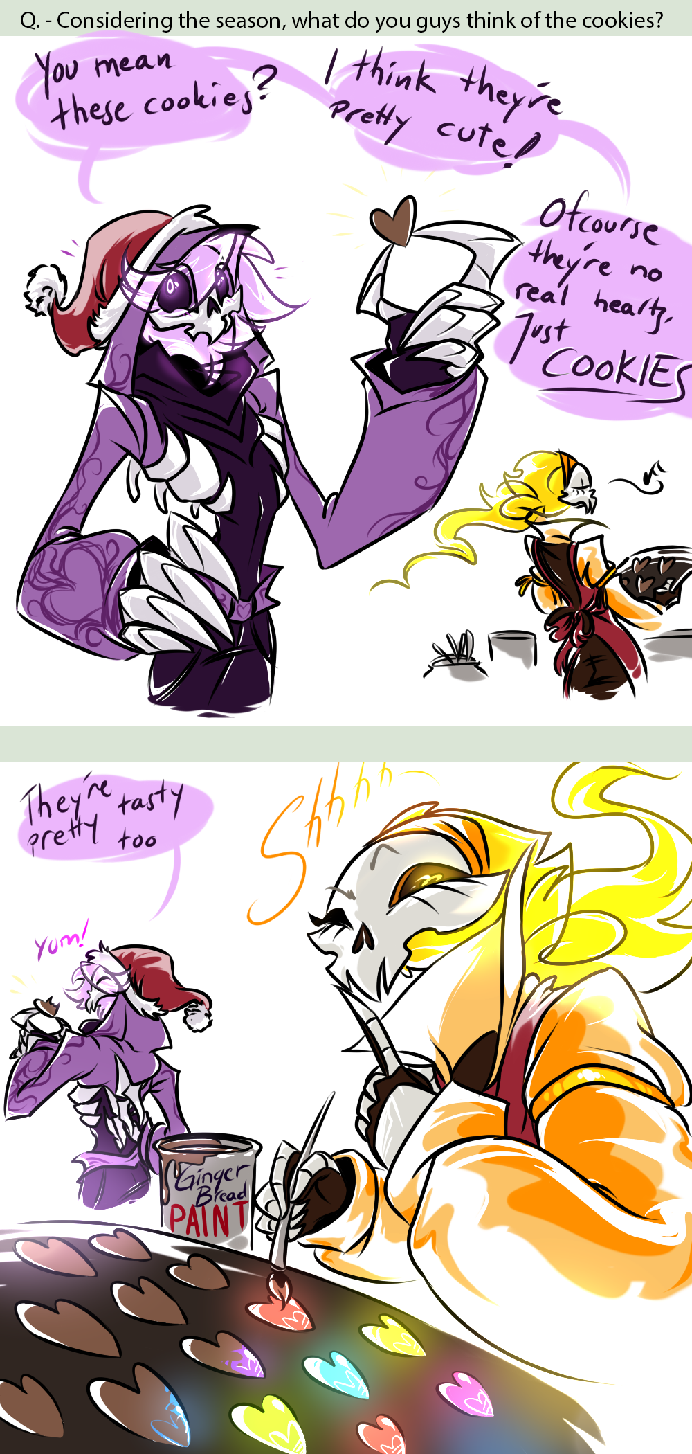 Mystery Skulls OCs - Season of Hearts and Cookies