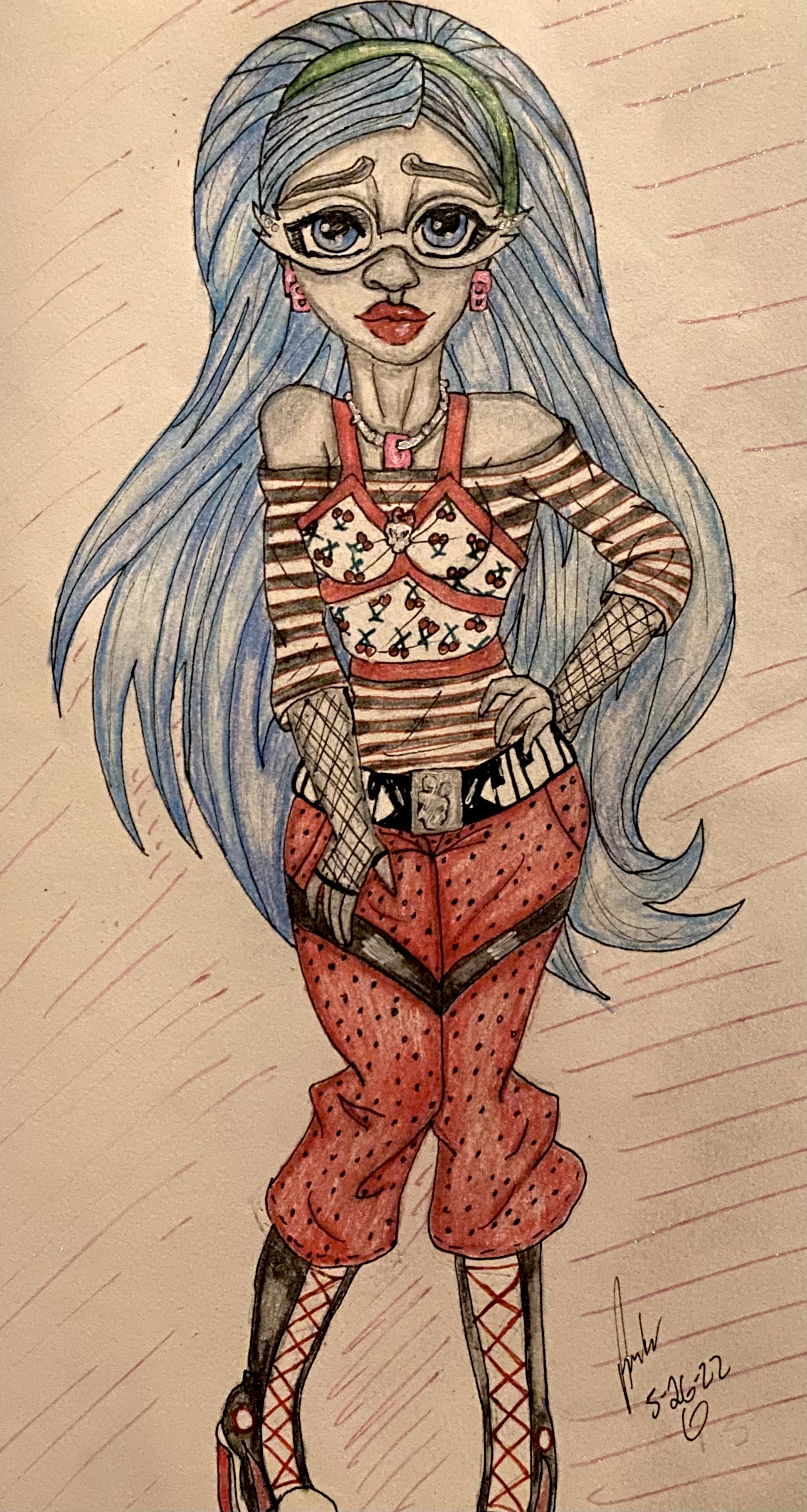 Ghoulia Yelps by violetemo16 on DeviantArt