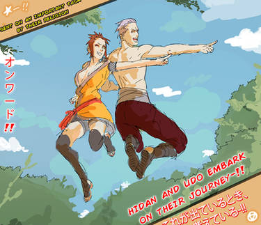 Naruto OC - Hidan and Udo Embark on Their Journey