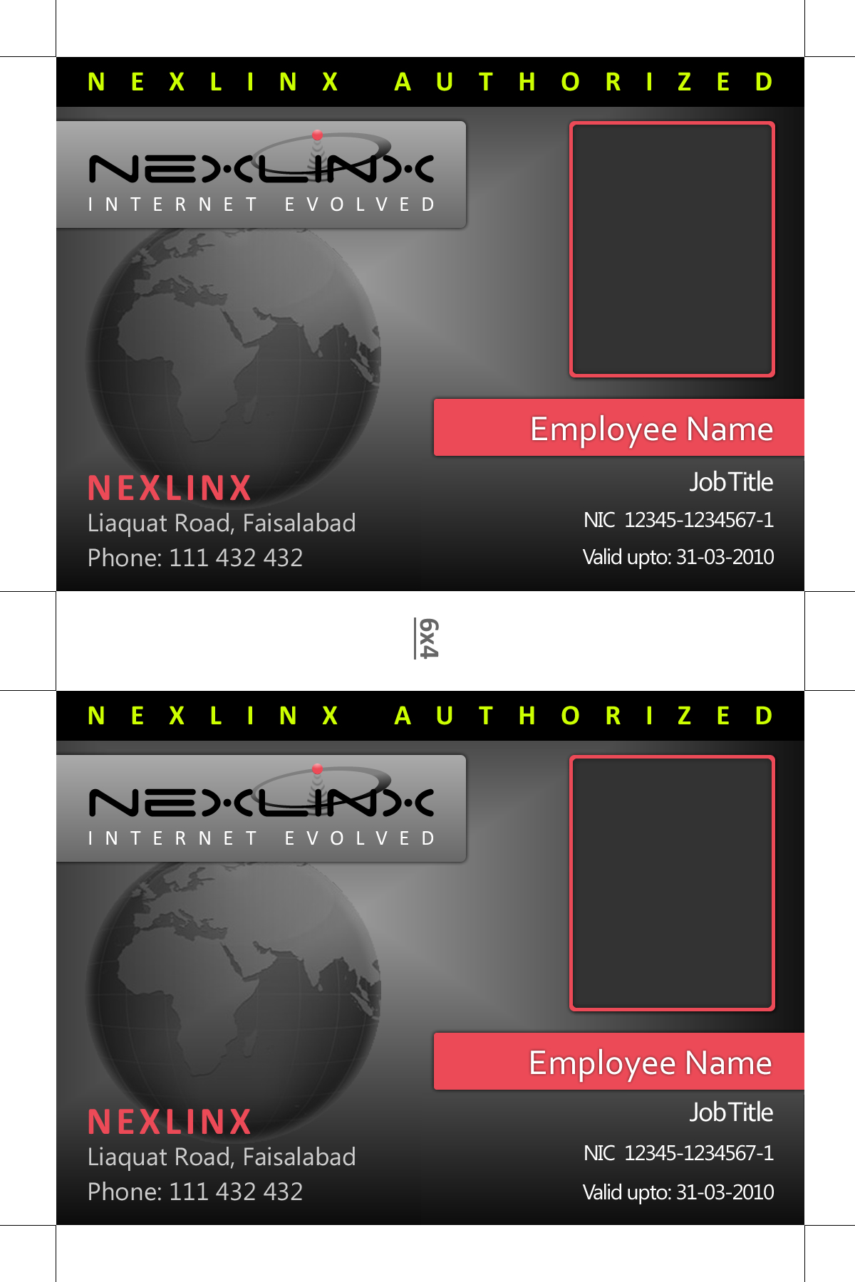 Nexlinx ID Card Design