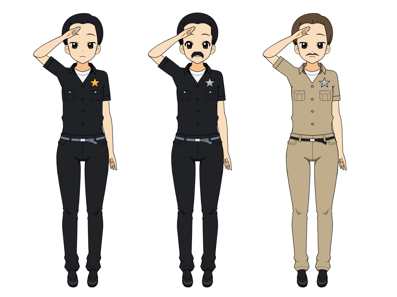 Kisekae San Andreas Police Officers by AP41II on DeviantArt