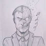 Two Face sketch 