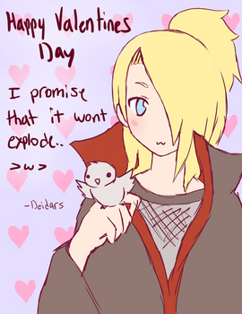 Valentines from Deidara 1