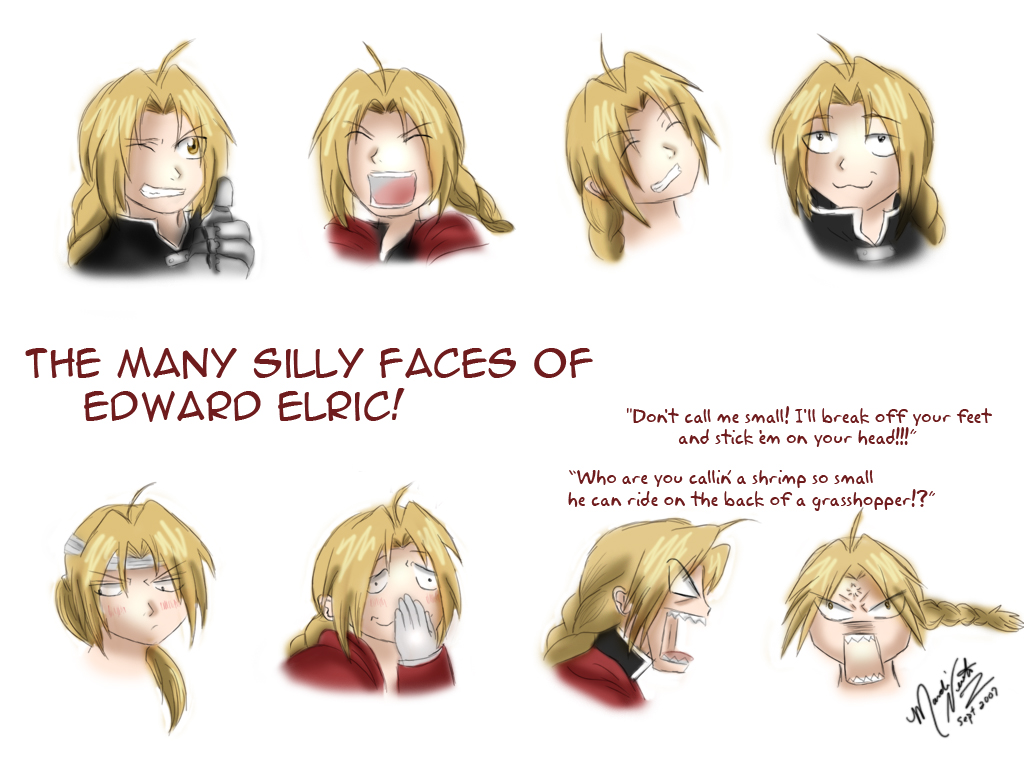 The Many Silly Faces of Edward