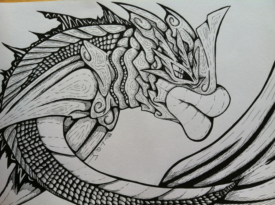 Fish Demon Character demon fish by HELL-GATE-GYPSY on DeviantArt