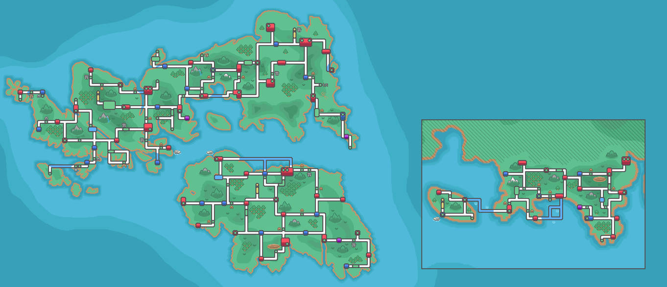 Uk Pokemon Region Fly Map Hg Ss Styled By Descendedfromullr On Deviantart