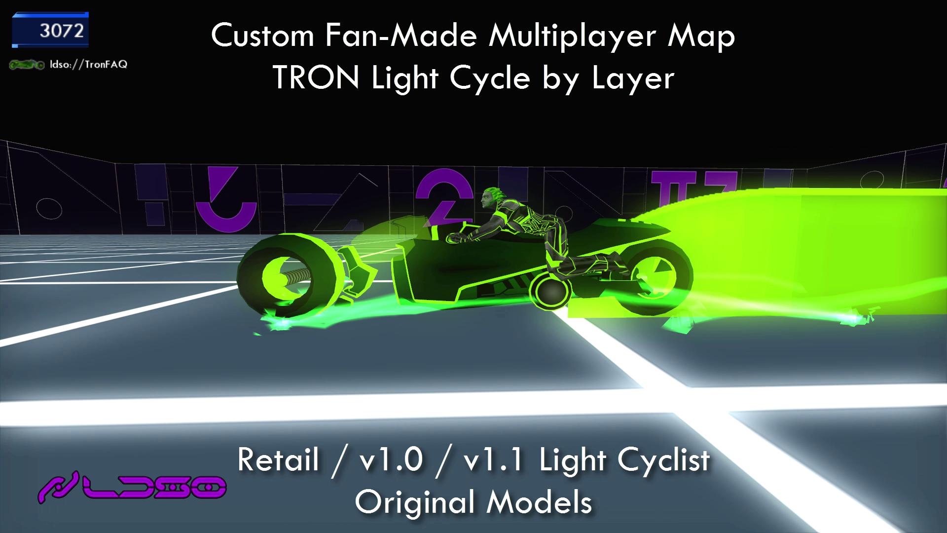 TRON 2.0 Killer App Mod Original LightCyclist