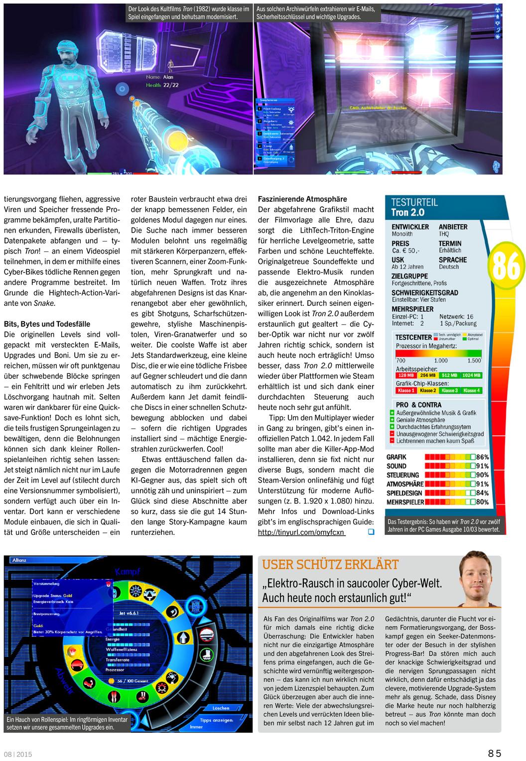 PC Games Germany magazine August 2015 article