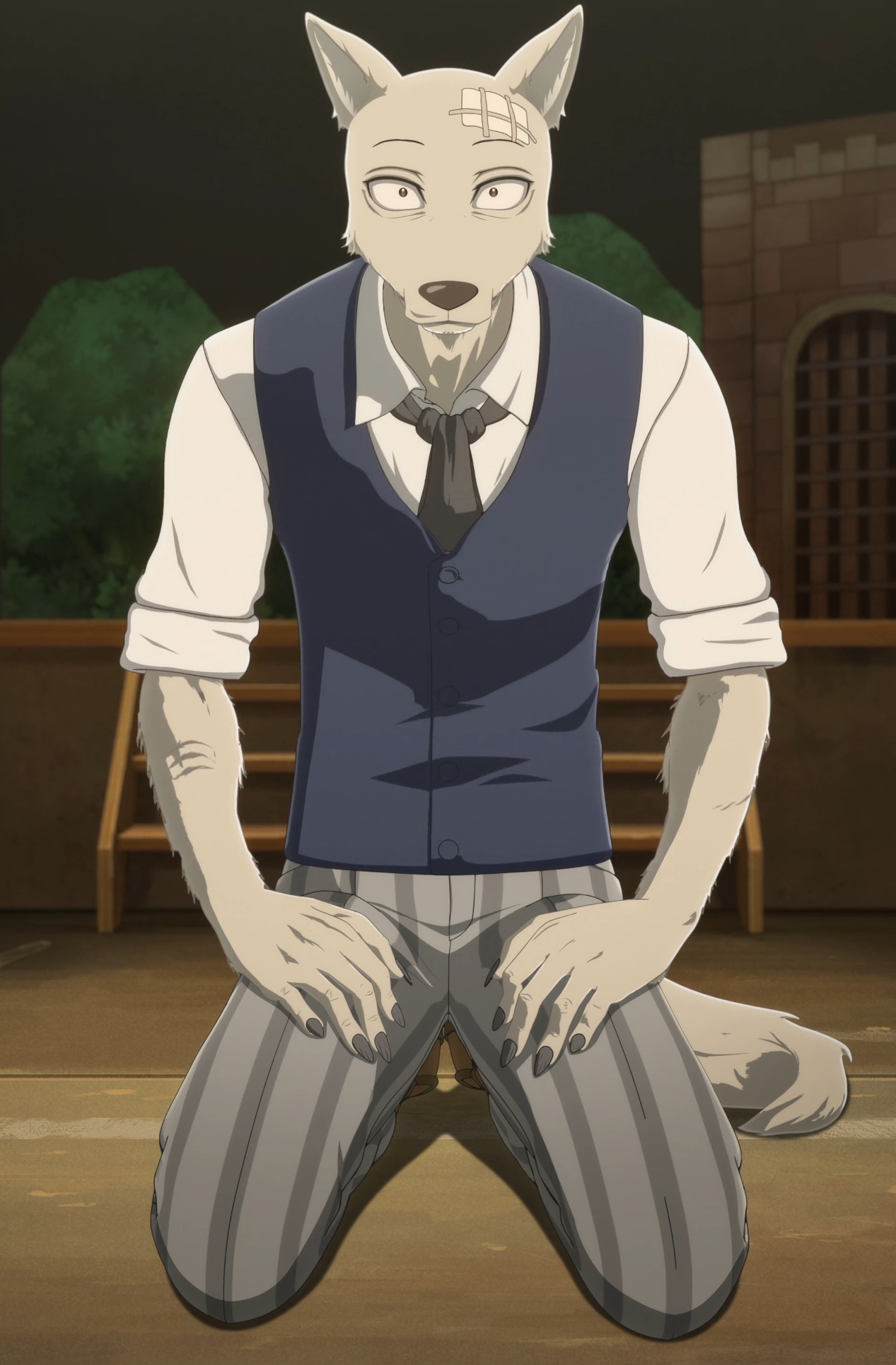 Beastars-s2e05 Legoshi by Messy-Mane on DeviantArt
