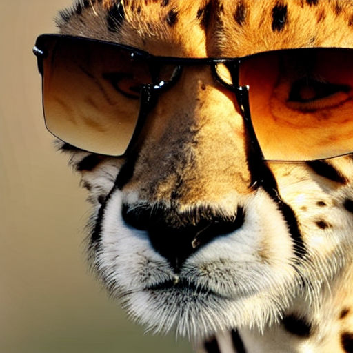 Cheetah with Sunglasses by Messy-Mane on DeviantArt