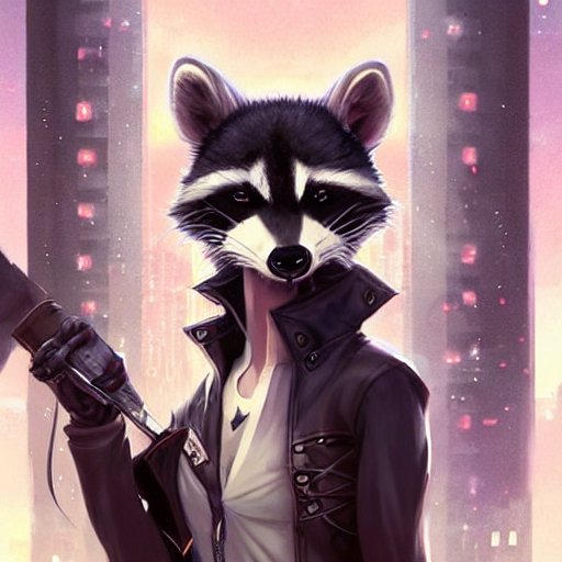 Humanoid Raccoon by Messy-Mane on DeviantArt