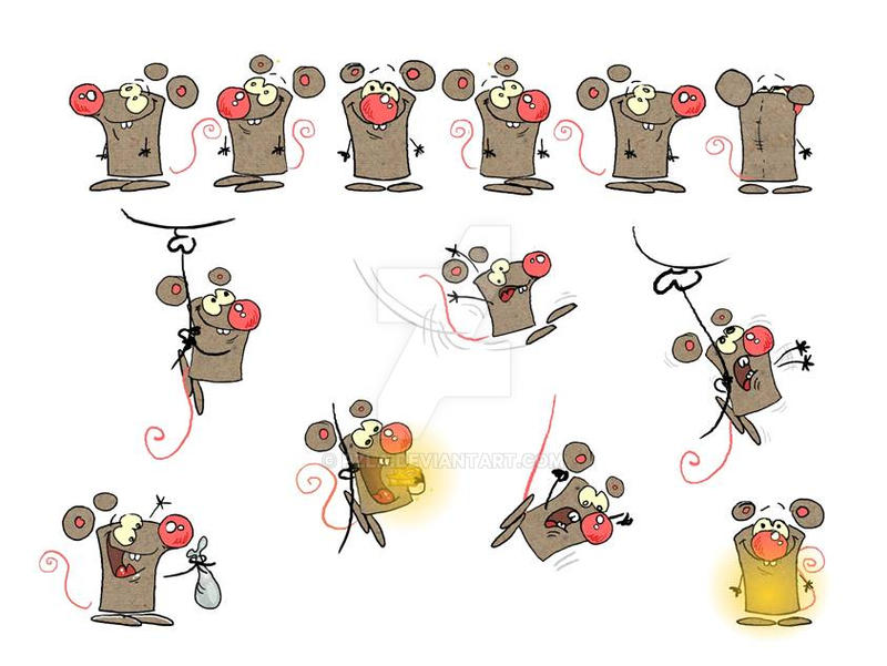 mouse character by pzla on DeviantArt