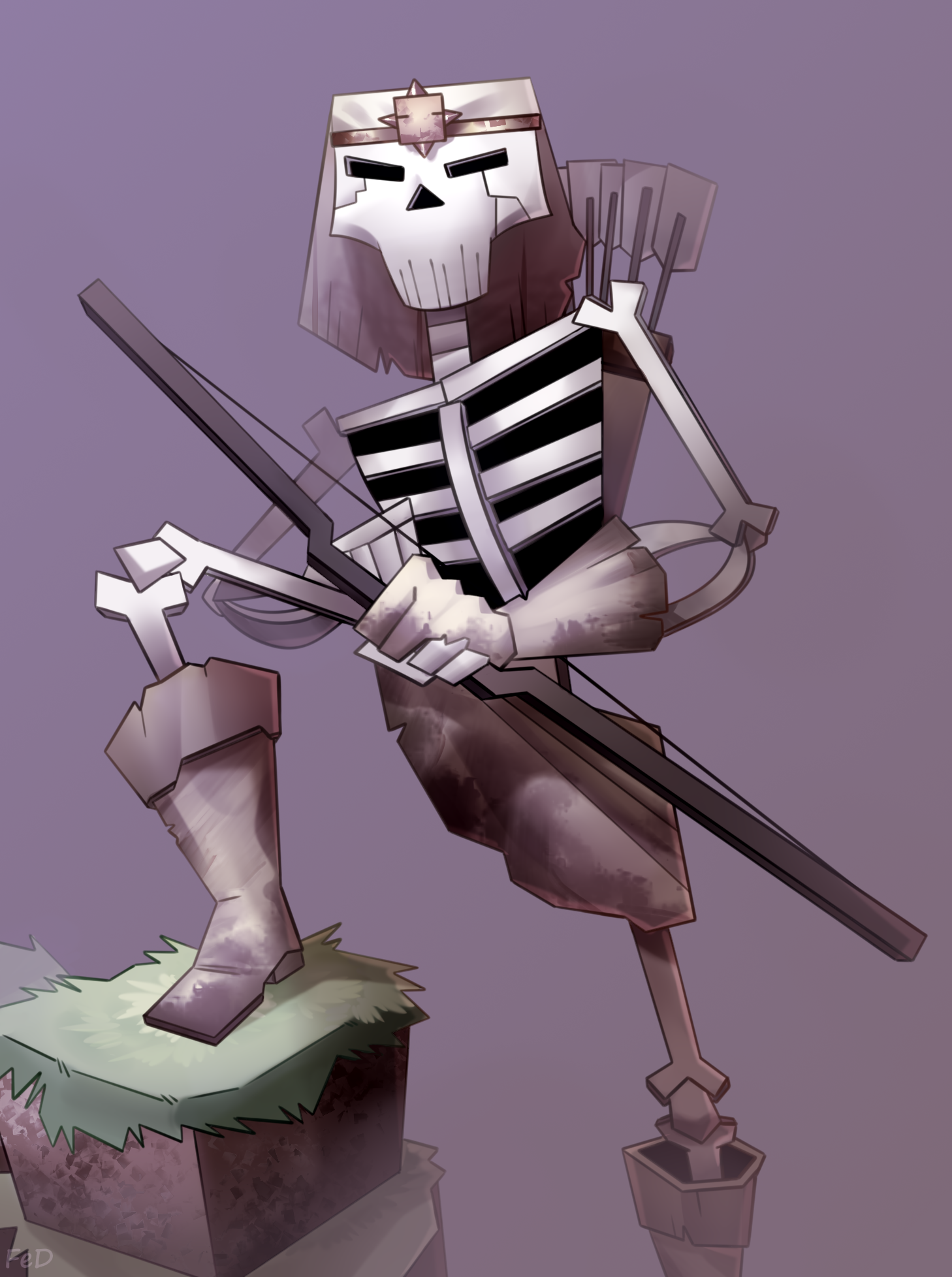 Skeleton by FedechkaSosisochka on DeviantArt