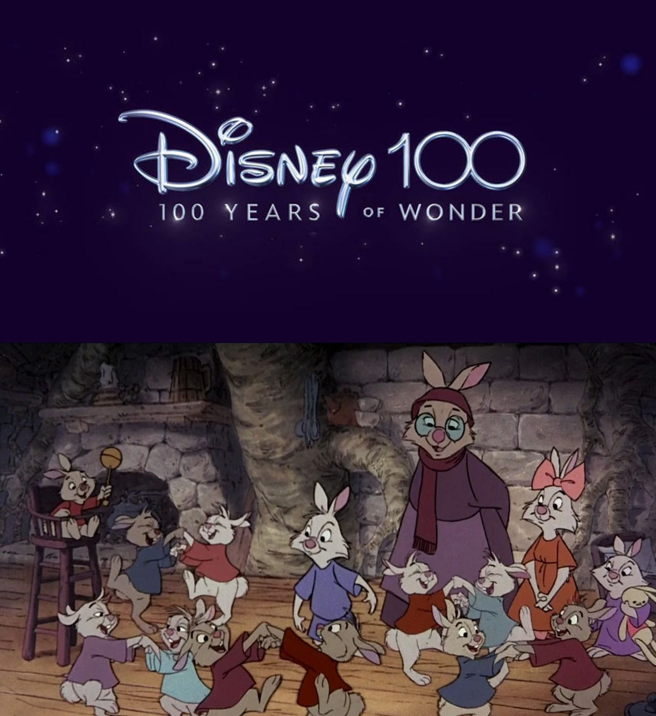 Rabbit Family Celebrates Disney's 100 Years by mac123anime on DeviantArt