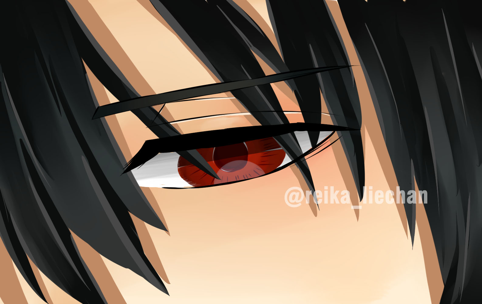 Lazy Eyes Anime - Amai Wallpaper