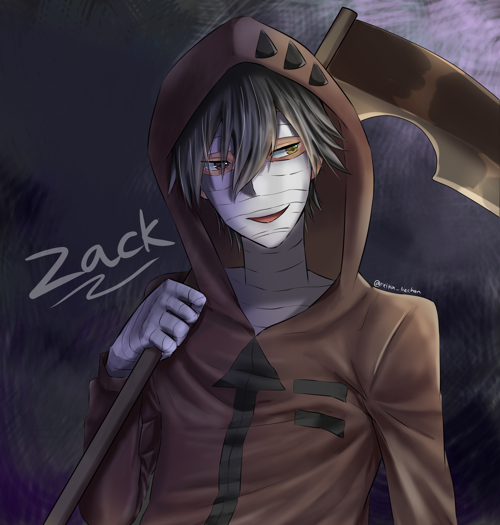 Zack (Isaac Foster)  Angel of Death by Reika-liechan on DeviantArt