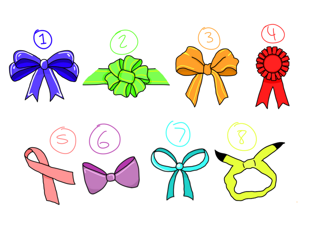 Ribbon Set by BasicArtStorage on DeviantArt