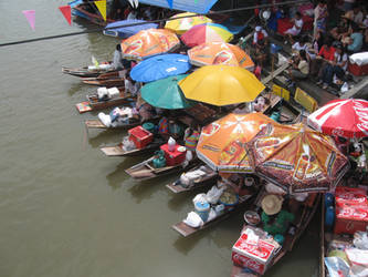 Colorful Floating Market