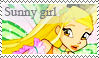 Sanny girl stamp by kaorinyaplz