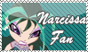 Narcissa Fan Stamp