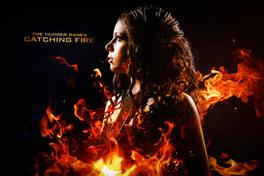 Katniss Everdeen the Girl On Fire! by CrystalPanda