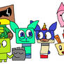 Unikitty and friends meeting Unikingdom Fakemons