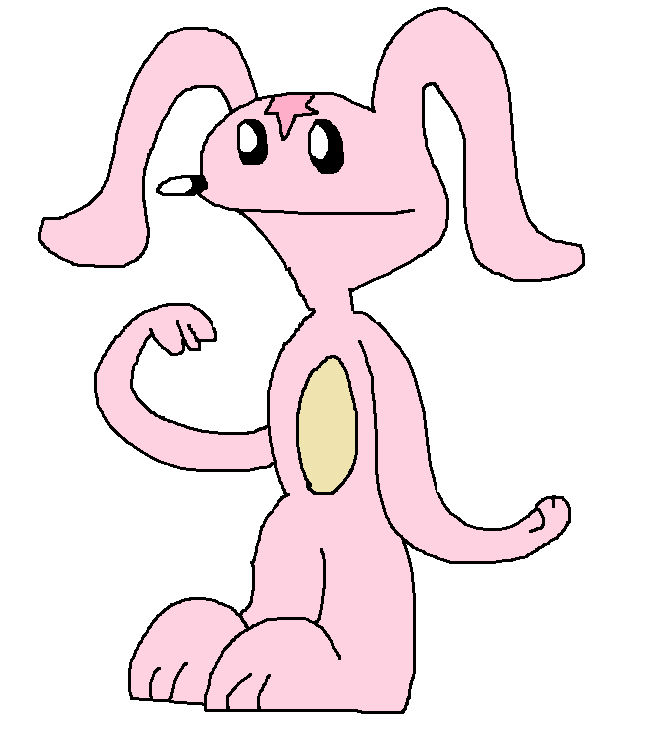 PinkRabbitmon by ChloeDH1001 on DeviantArt