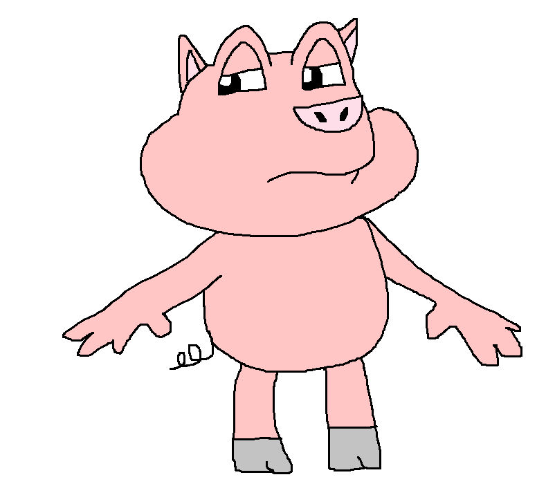Picky Pig (Leapfrog) (ChloeDH1001 style) by ChloeDH1001 on DeviantArt